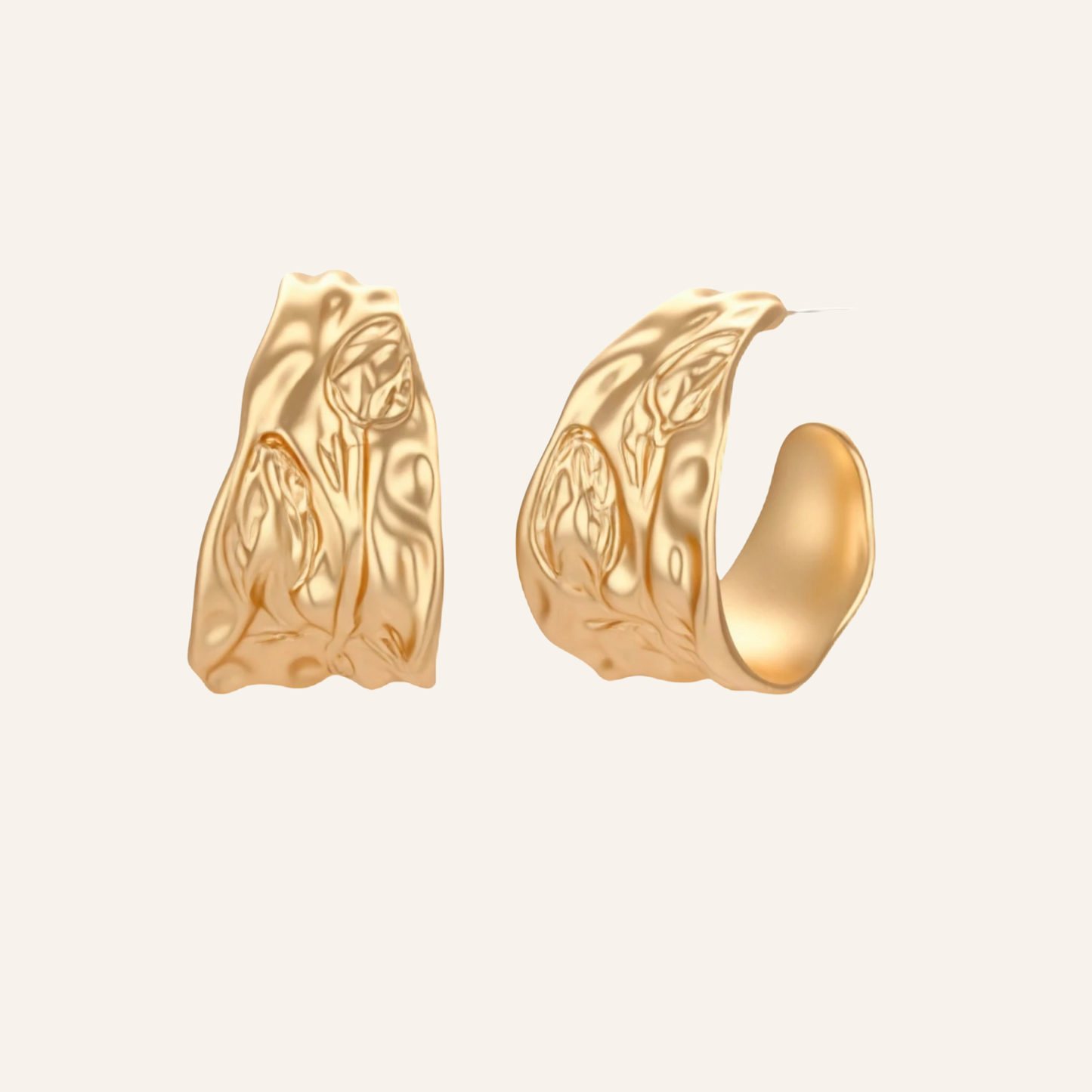 Ripple Wave Hoops