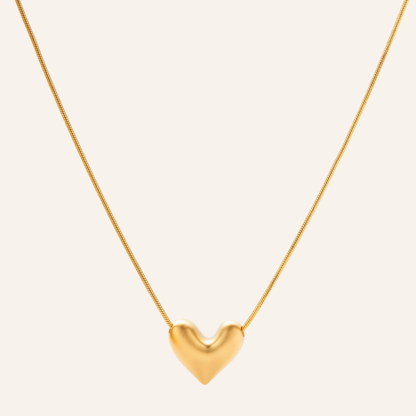 Golden Heart Necklace