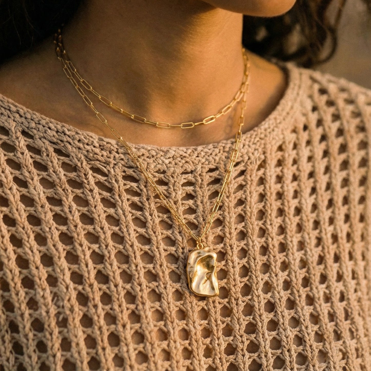 Molten Drop Necklace