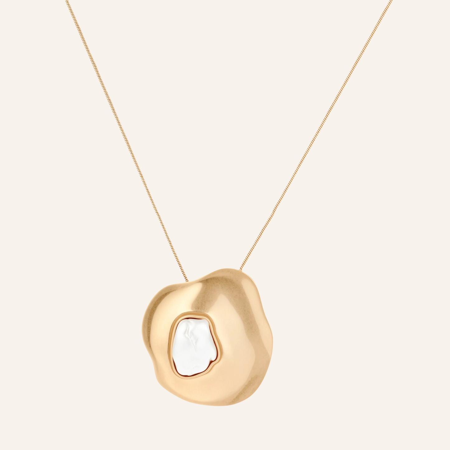 Golden Flow Necklace
